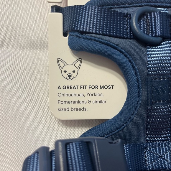 Navy Dog Harness - Picture 4 of 5